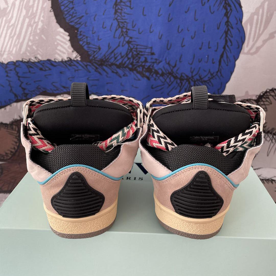 Lanvin Curb Sneaker 'Ecru Black' - PerfectKickZ