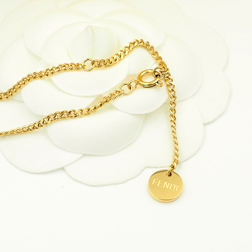 Fendi O’Lock Necklace - PerfectKickZ