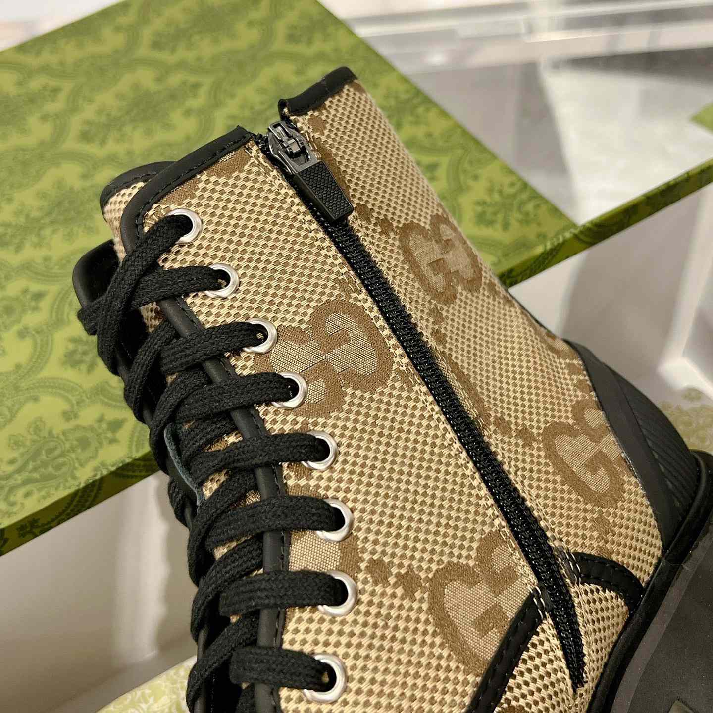 Gucci Original GG Canvas Boots  - PerfectKickZ