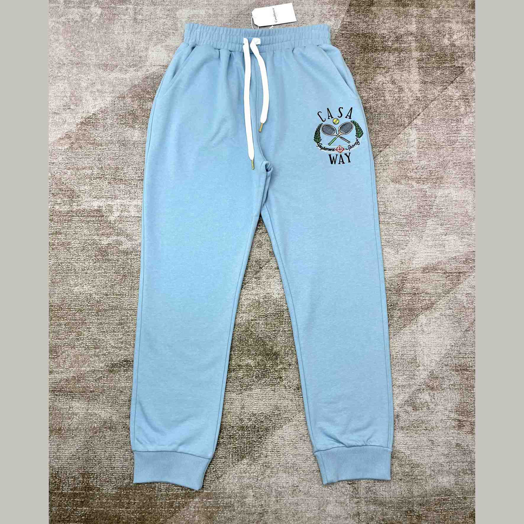 Casablanca Embroidered-logo Track Pants - PerfectKickZ