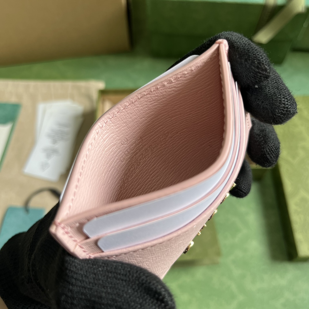 Gucci Card Case With Gucci Script - PerfectKickZ