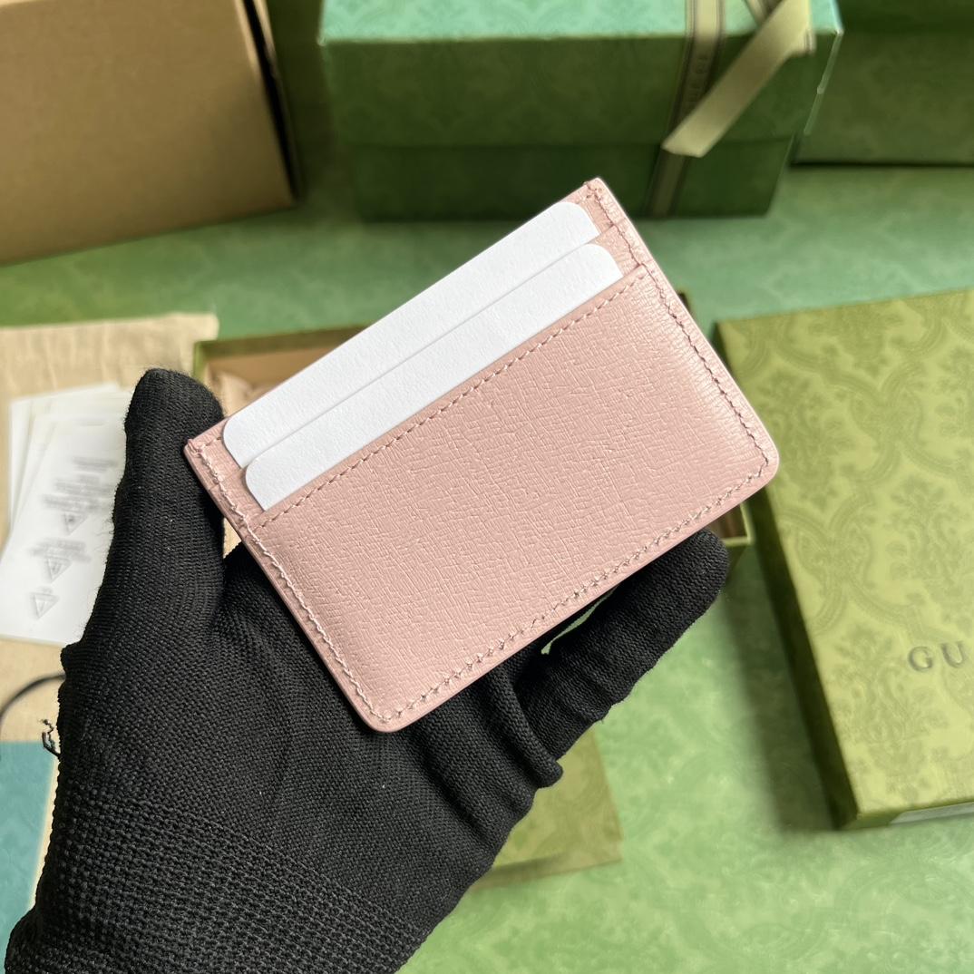 Gucci Card Case With Gucci Script - PerfectKickZ