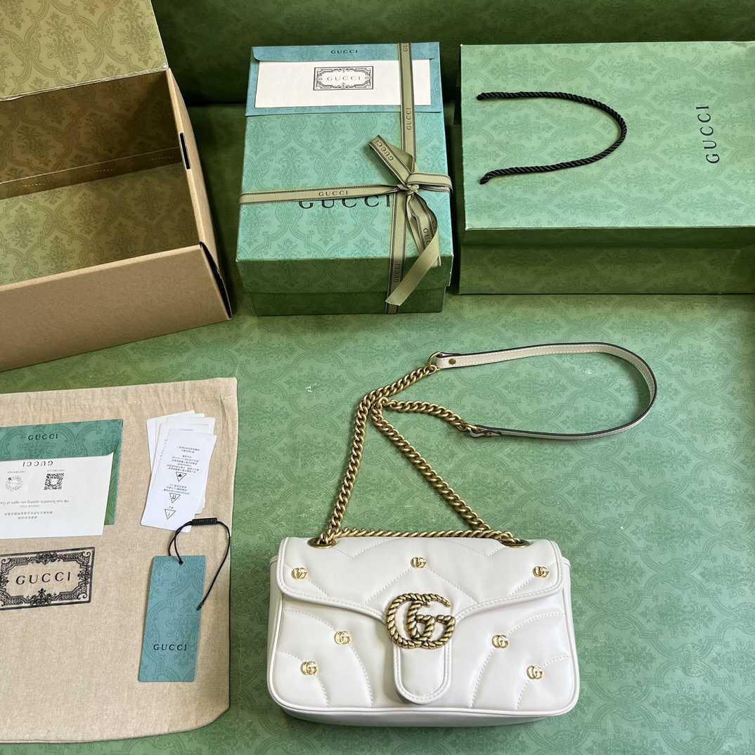 Gucci GG Marmont Small Shoulder Bag - PerfectKickZ
