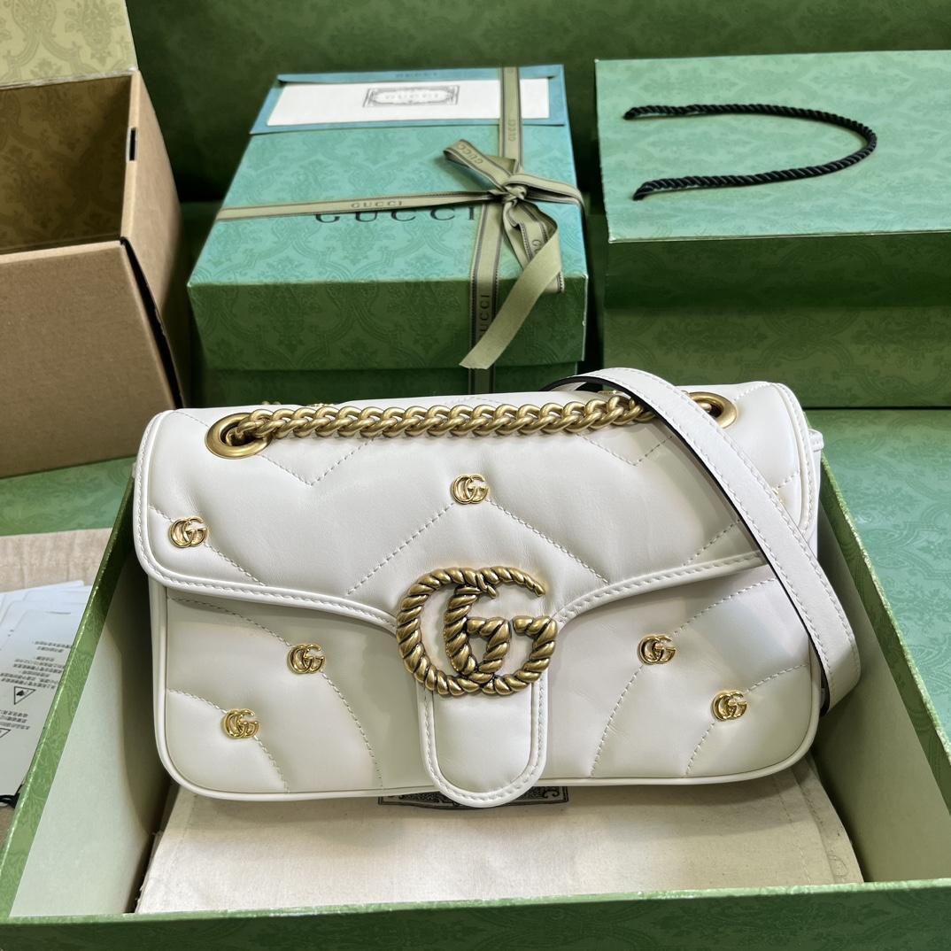 Gucci GG Marmont Small Shoulder Bag - PerfectKickZ