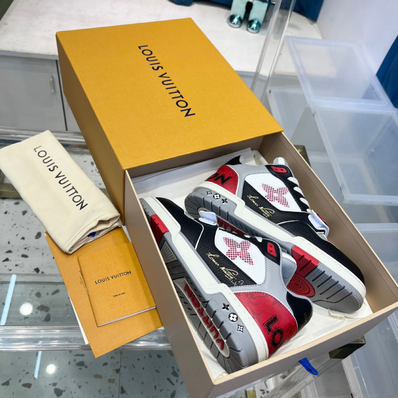 Louis Vuitton LV Trainer Sneaker - PerfectKickZ