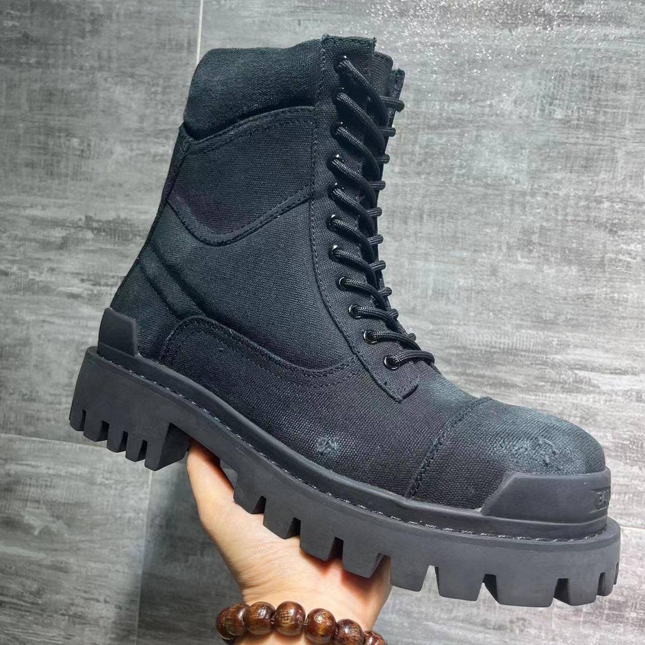 Balenciaga Men's Combat Strike 20mm Boot - PerfectKickZ