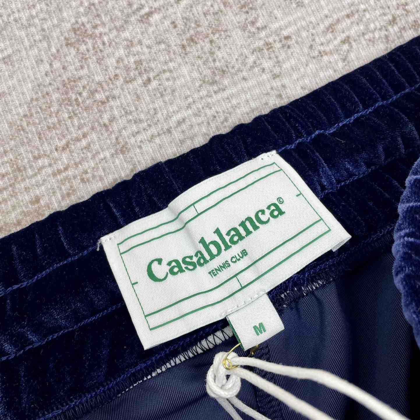 Casablanca Laurel Velour Tracksuit Bottoms - PerfectKickZ