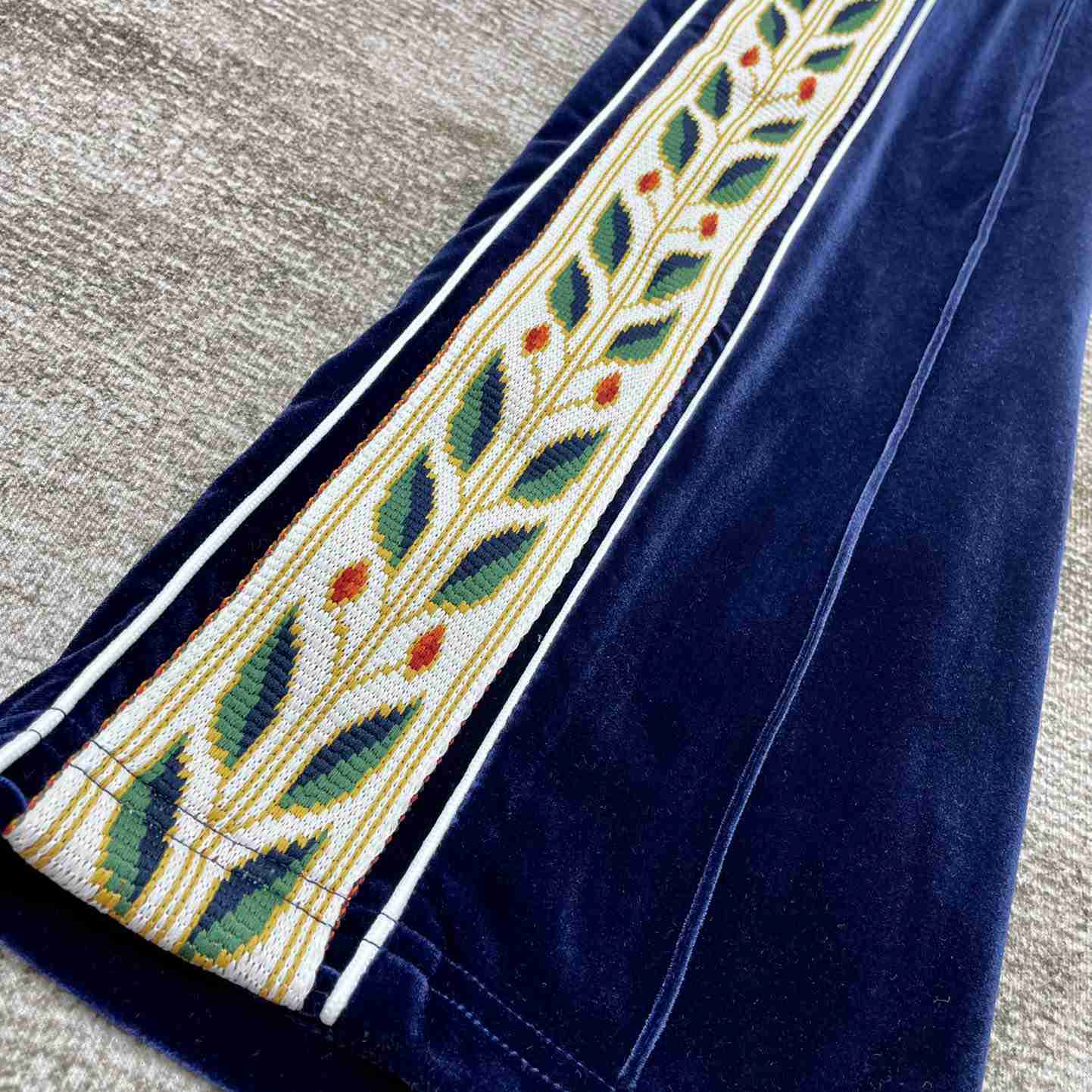 Casablanca Laurel Velour Tracksuit Bottoms - PerfectKickZ