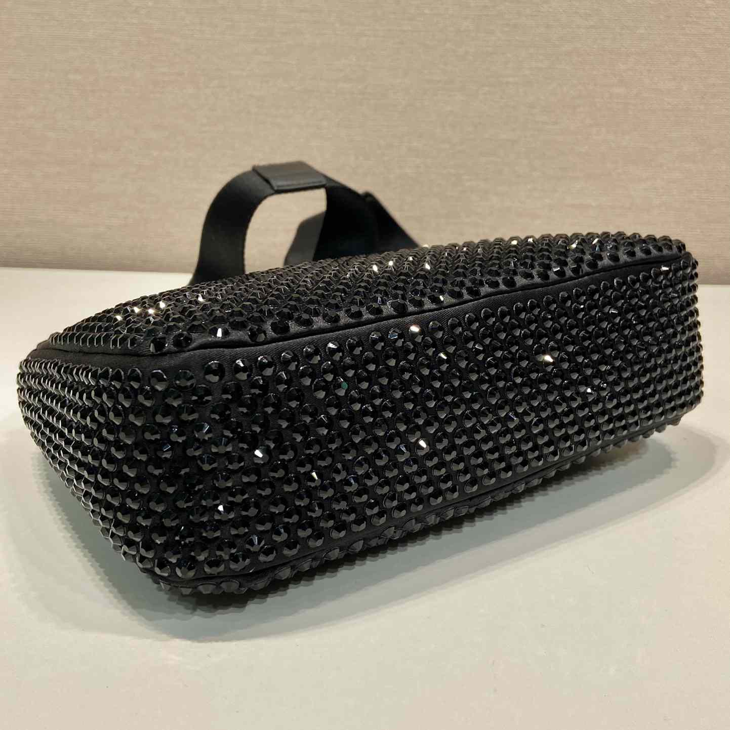 Prada Re-Edition 2005 Satin Bag With Crystals - PerfectKickZ