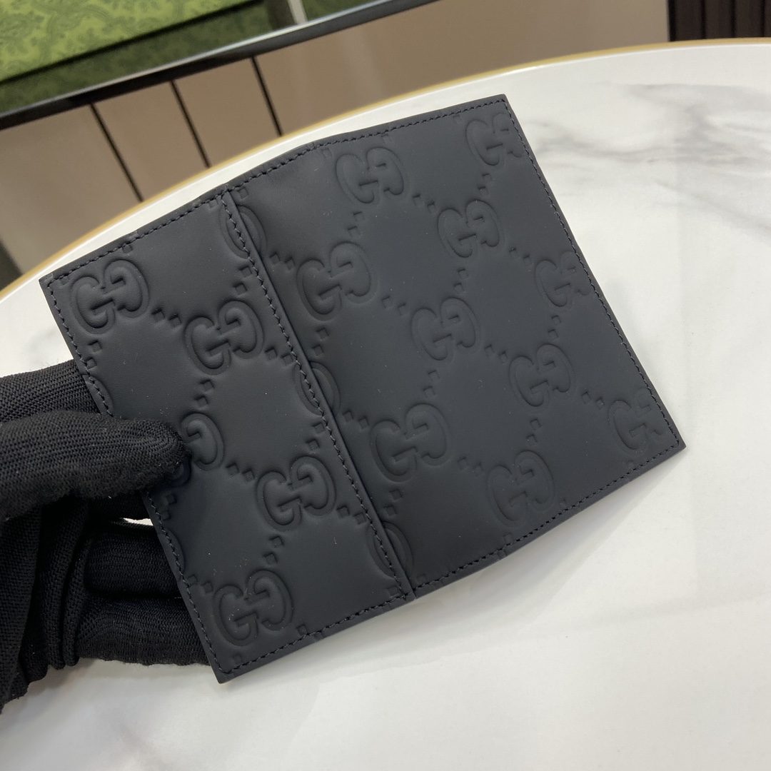 Gucci GG Rubber-effect Long Card Case - PerfectKickZ