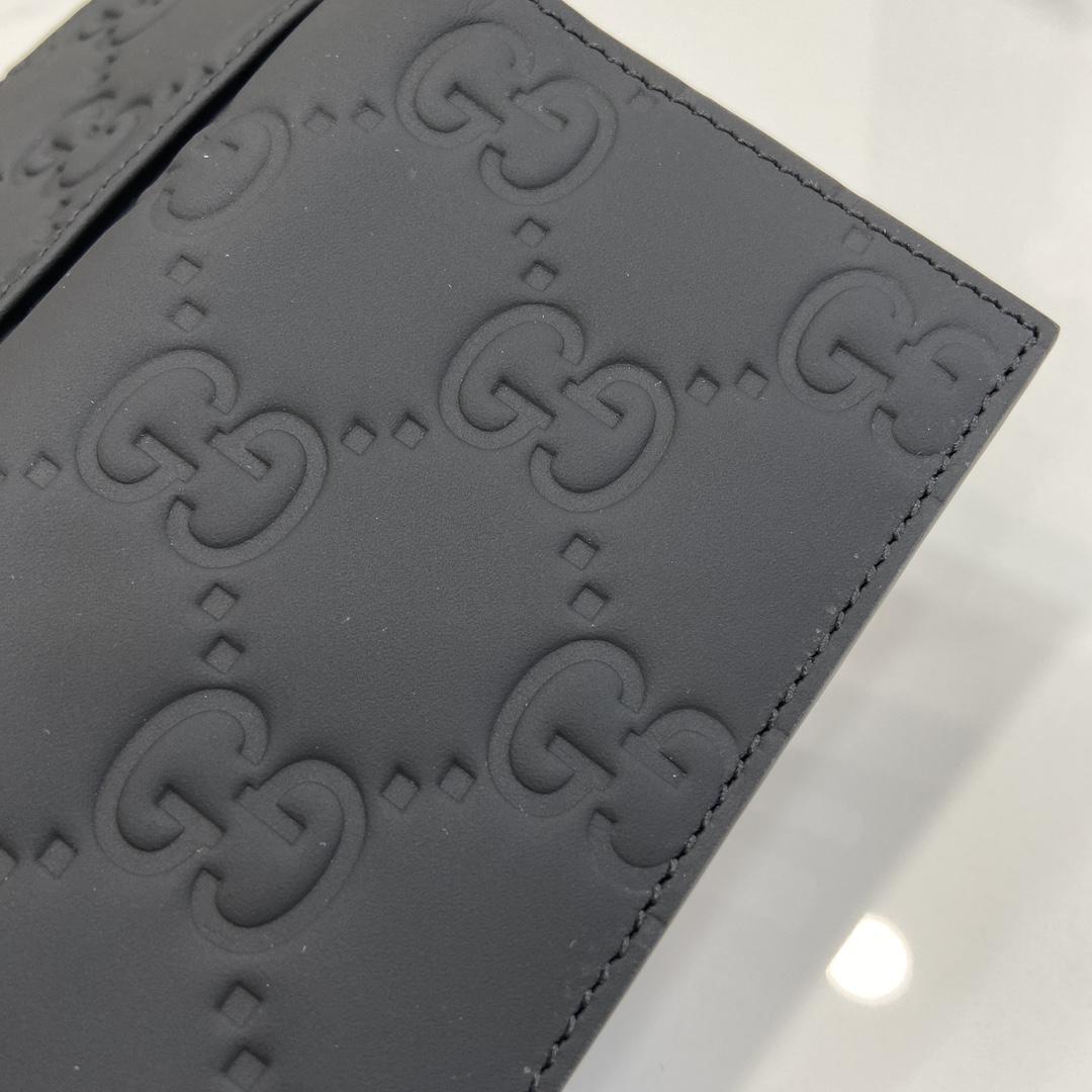 Gucci GG Rubber-effect Long Card Case - PerfectKickZ