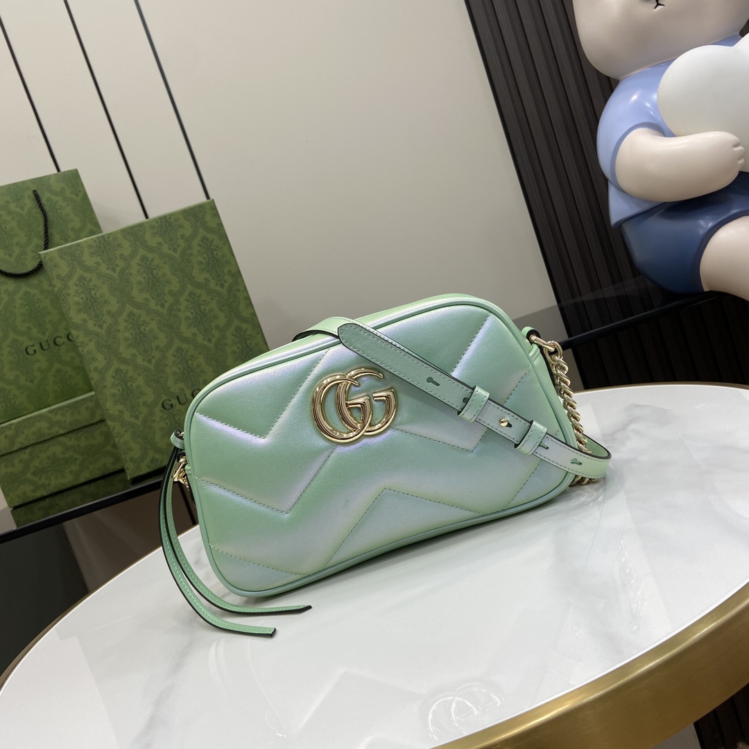 Gucci GG Marmont Small Shoulder Bag - PerfectKickZ