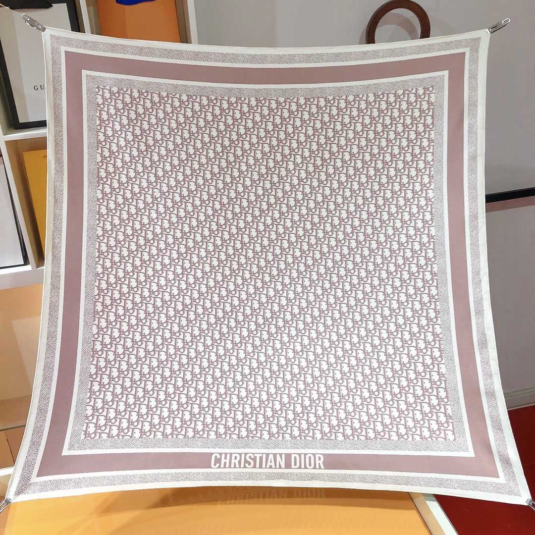 Dior Oblique Diortwin 90 Square Scarf - PerfectKickZ