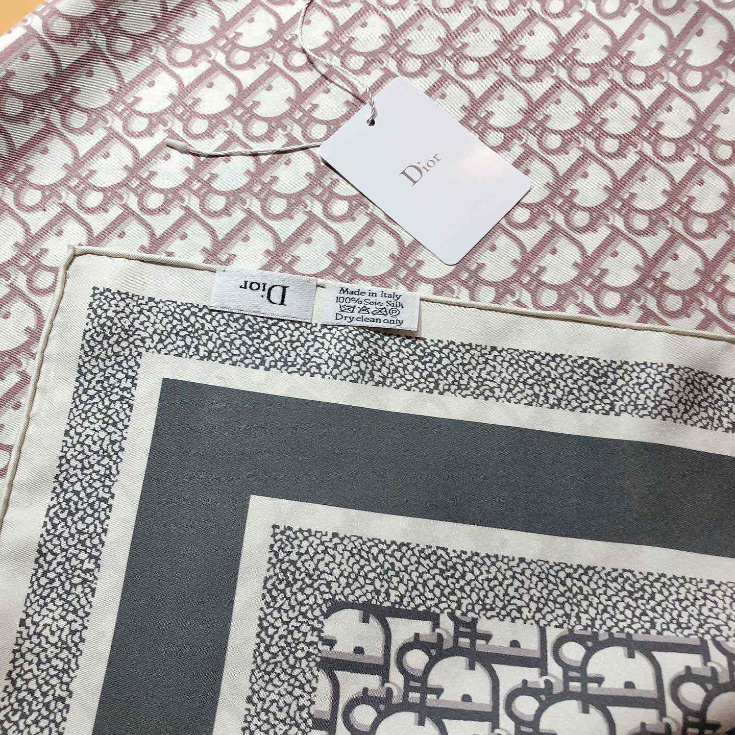 Dior Oblique Diortwin 90 Square Scarf - PerfectKickZ