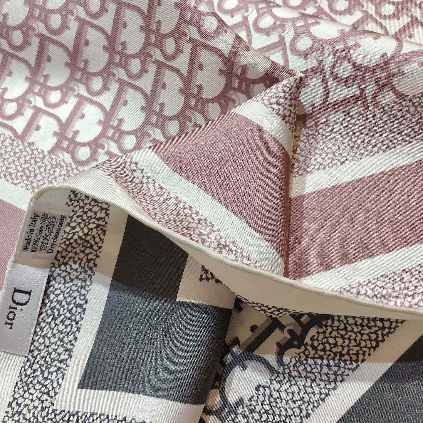 Dior Oblique Diortwin 90 Square Scarf - PerfectKickZ
