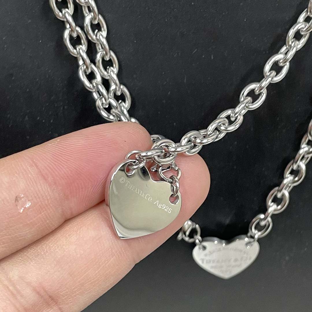 Tiffany&CO Full Heart Toggle Pendant - PerfectKickZ