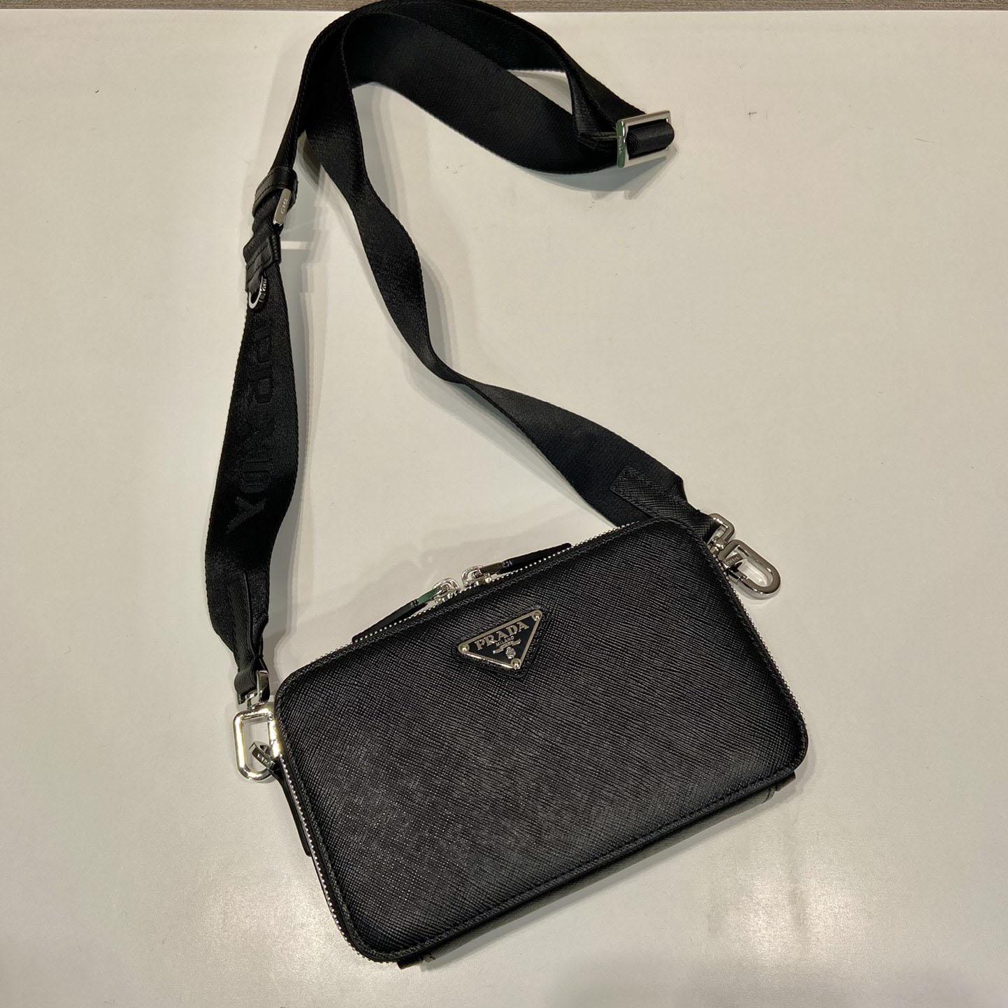Prada Brique Saffiano Leather Bag - PerfectKickZ