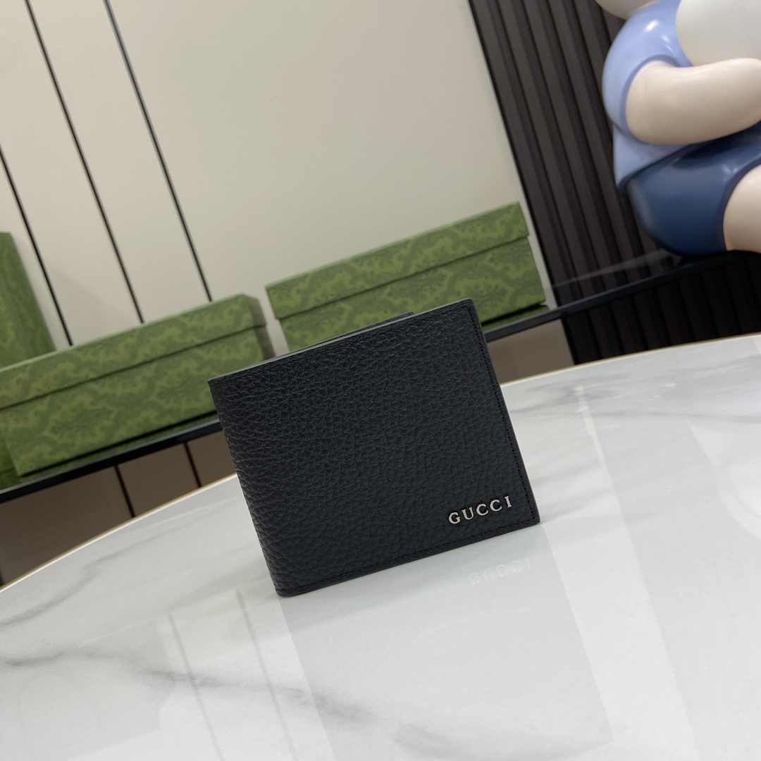 Gucci Bi-fold Wallet With Gucci Logo - PerfectKickZ