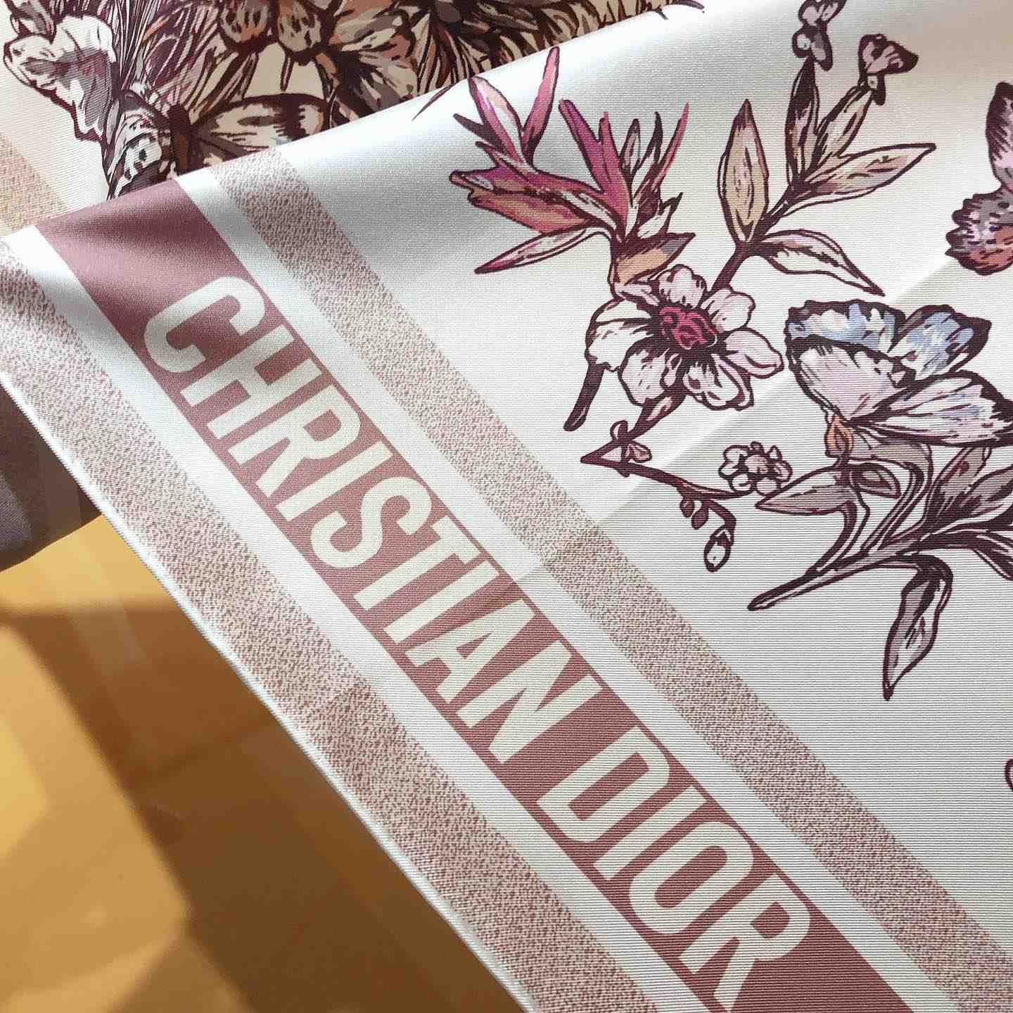 Dior Toile De Jouy Mexico 90 Square Scarf - PerfectKickZ