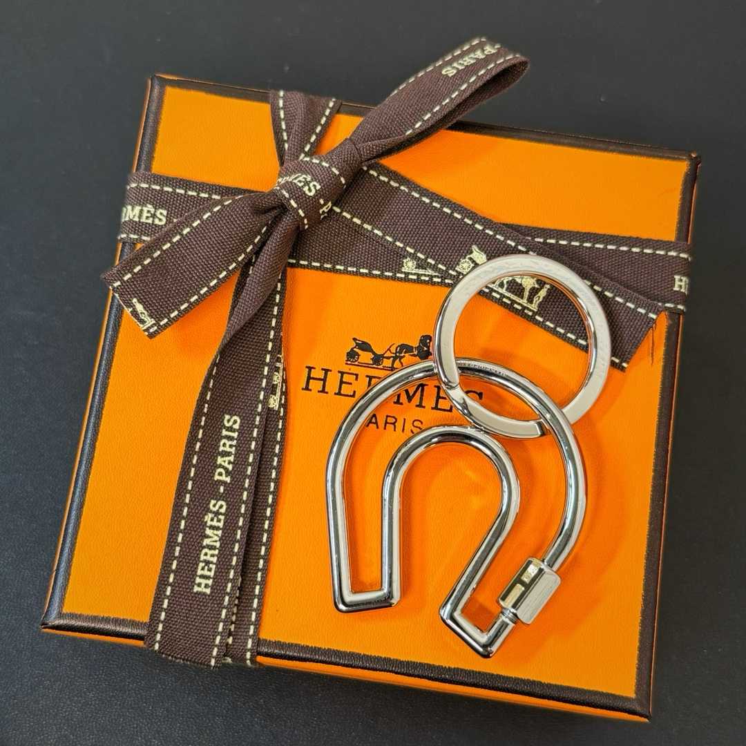 Hermes Fer A Cheval Key Ring - PerfectKickZ