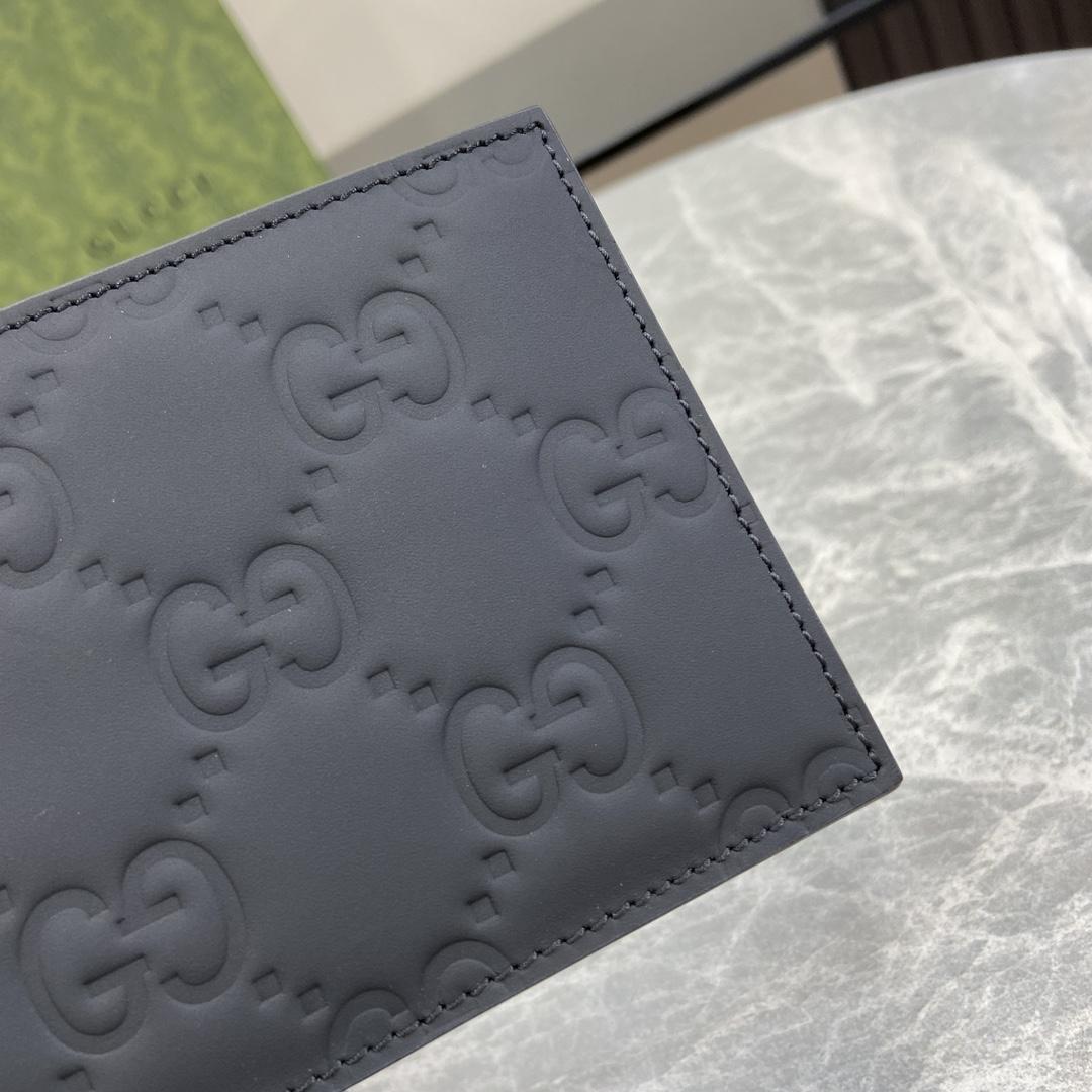 Gucci GG Rubber-effect Bi-fold Wallet - PerfectKickZ