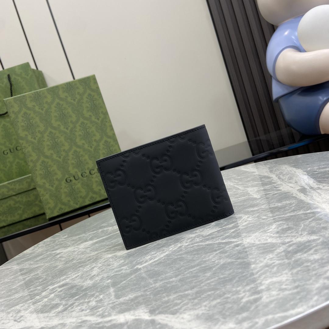Gucci GG Rubber-effect Bi-fold Wallet - PerfectKickZ