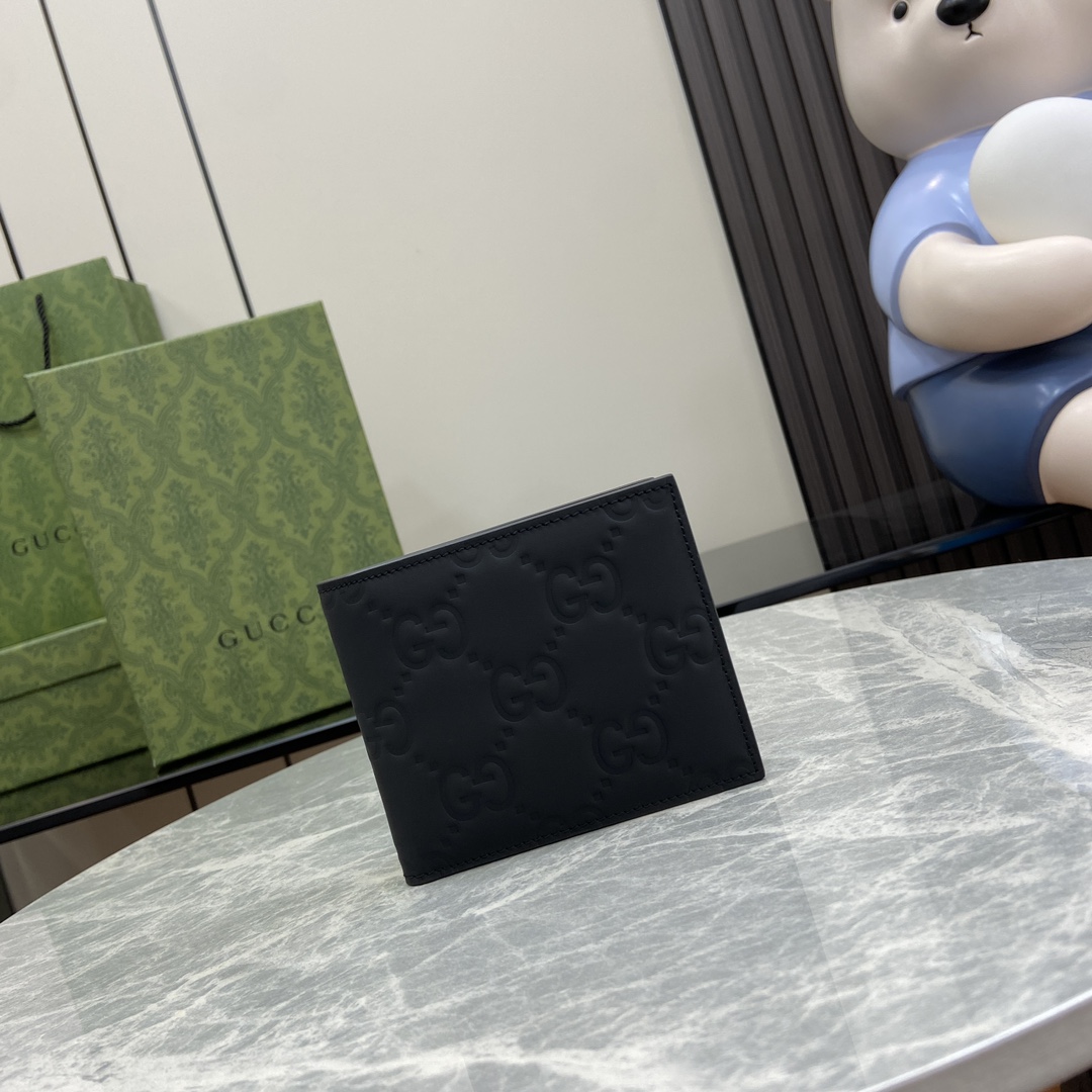Gucci GG Rubber-effect Bi-fold Wallet - PerfectKickZ