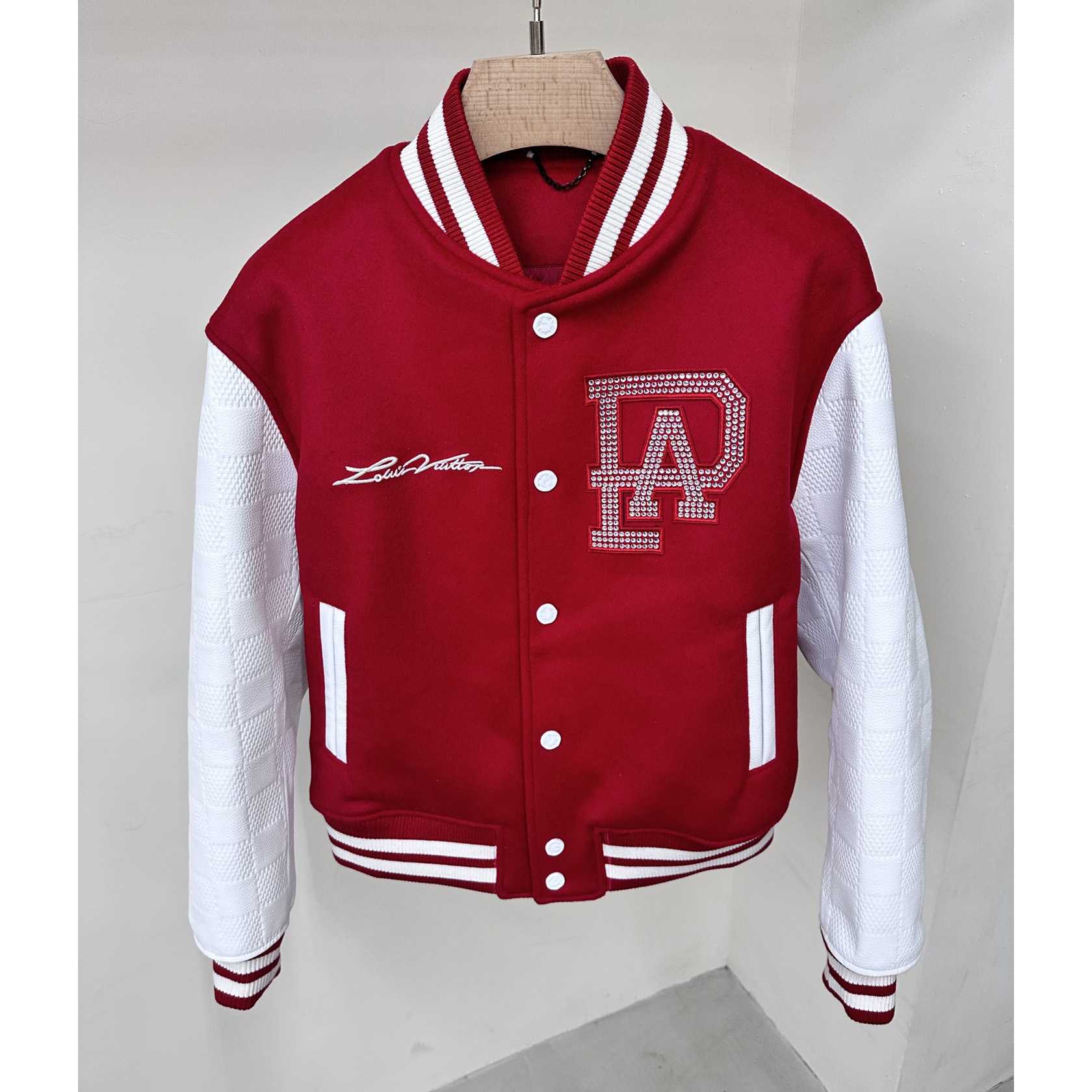 Louis Vuitton Mix Leather Varsity Blouson   1AFIQJ - PerfectKickZ