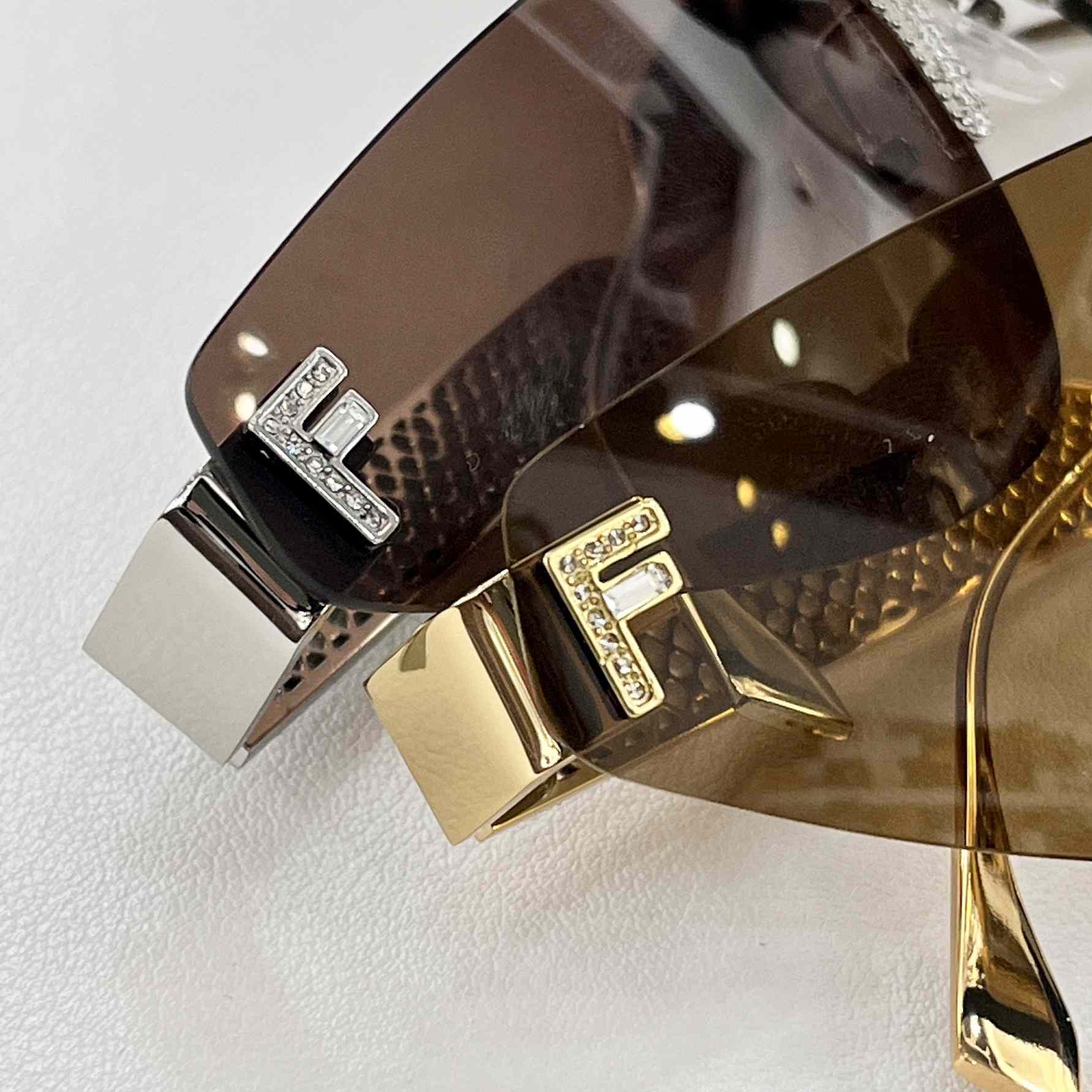 Fendi First Crystal Metal Sunglasses      FOL084V1 - PerfectKickZ