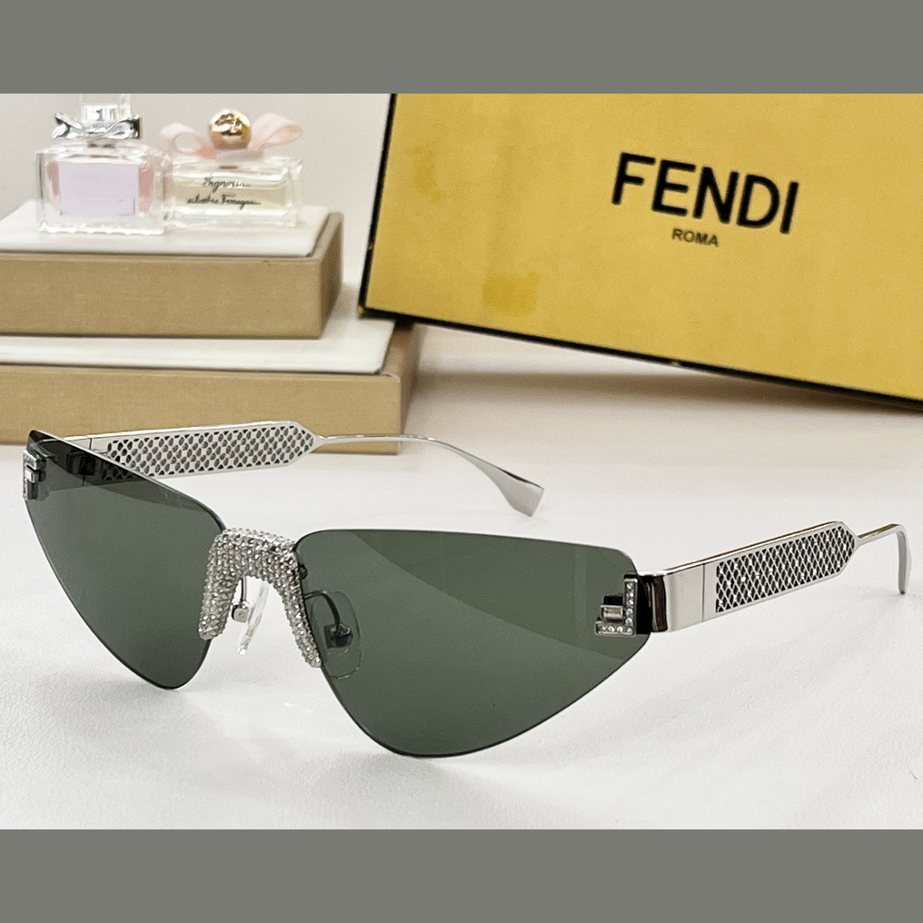 Fendi First Crystal Metal Sunglasses      FOL084V1 - PerfectKickZ