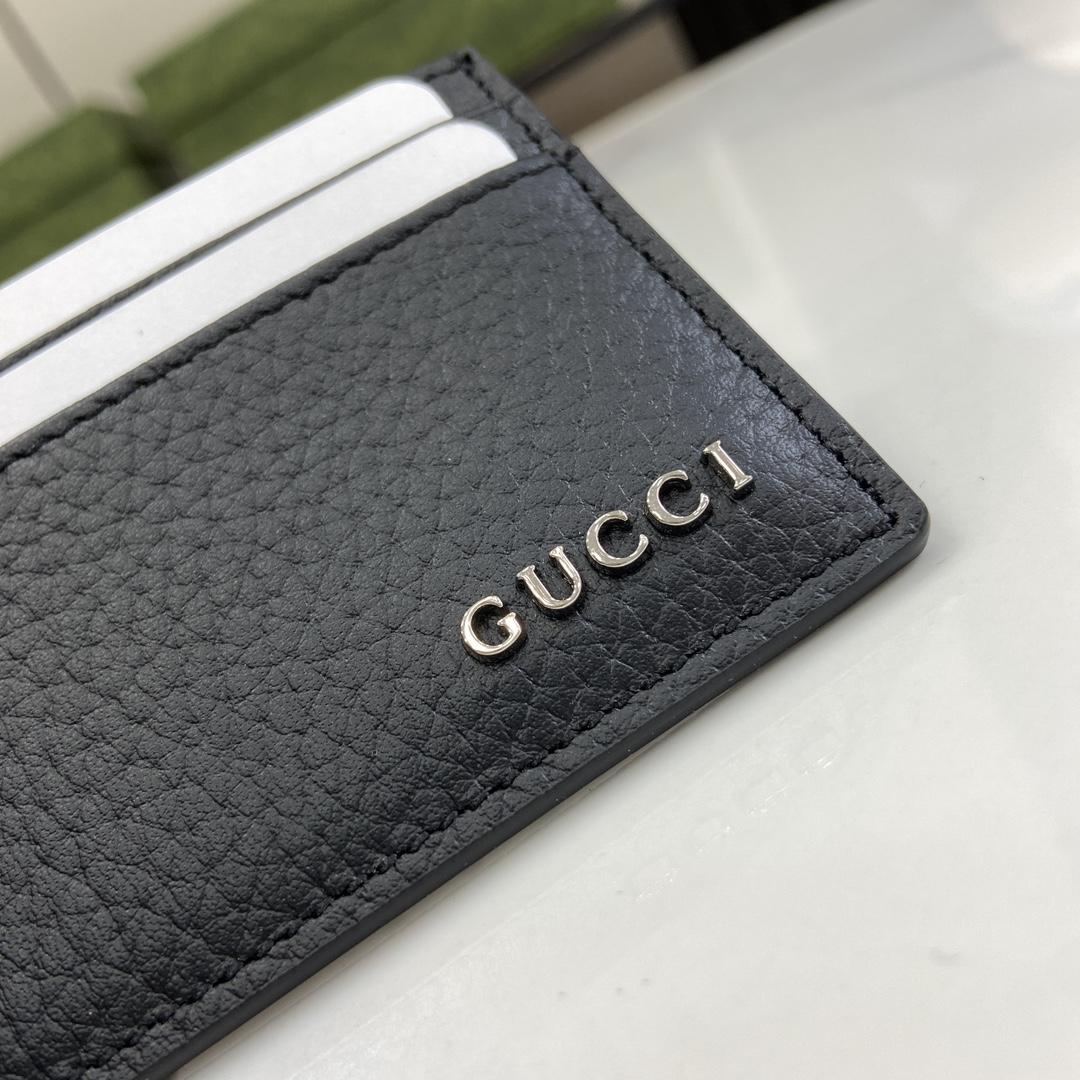 Gucci Card Case With Gucci Logo - PerfectKickZ