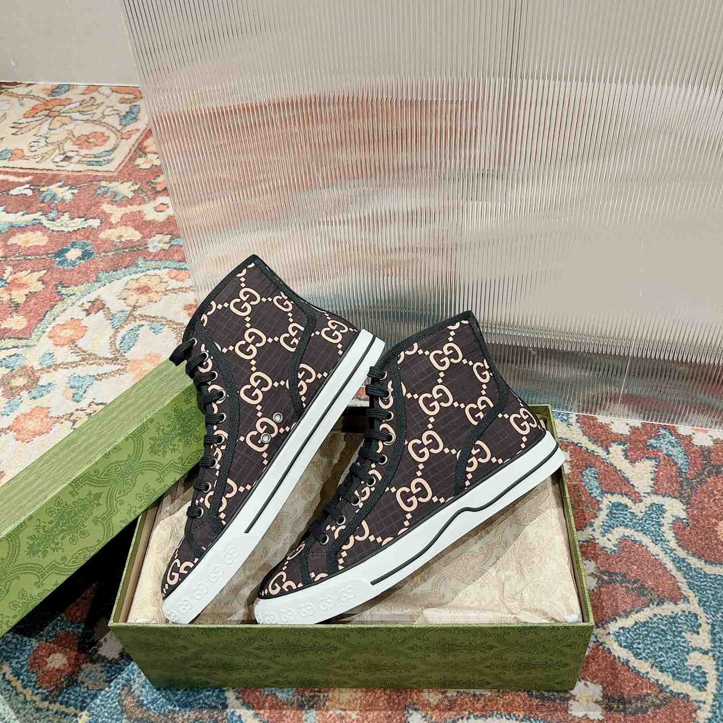 Gucci Tennis 1977 High-top Sneaker(upon uk size) - PerfectKickZ