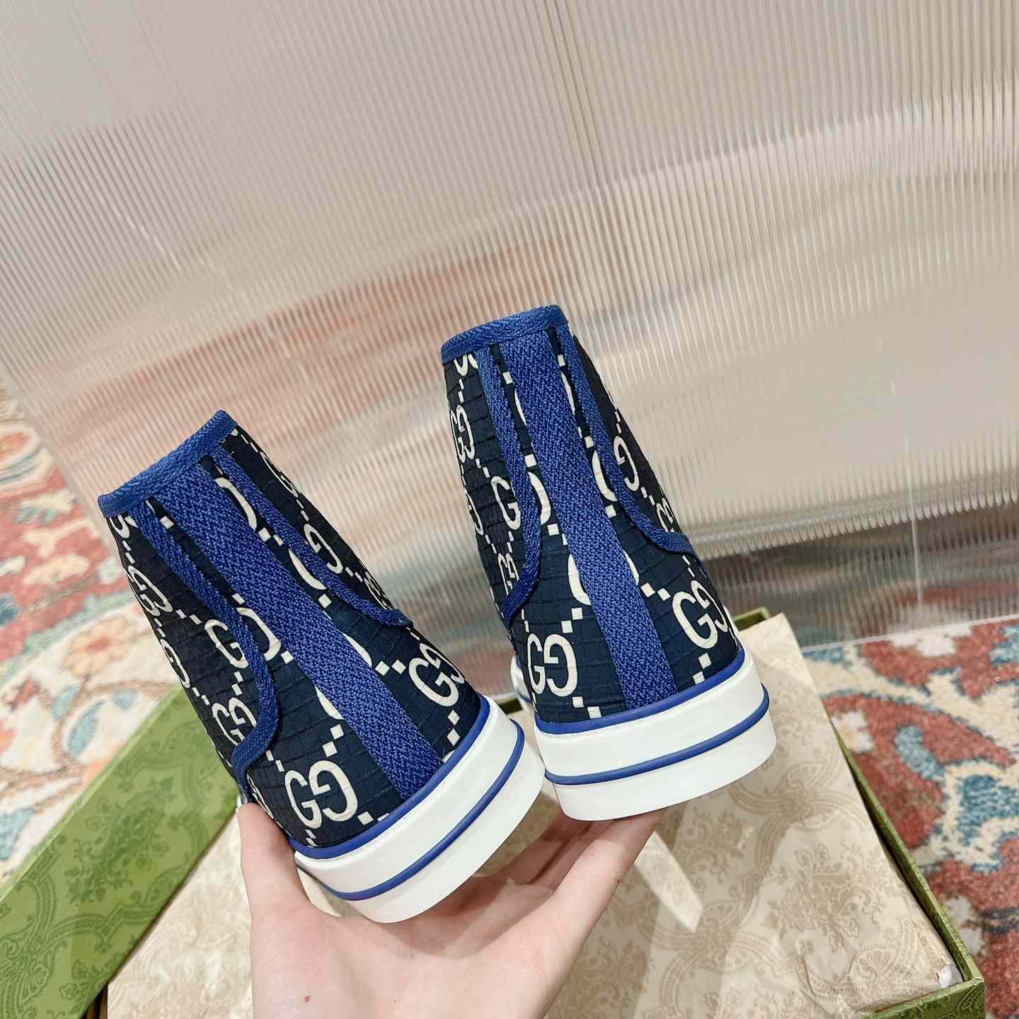 Gucci Tennis 1977 High-top Sneaker(upon uk size) - PerfectKickZ