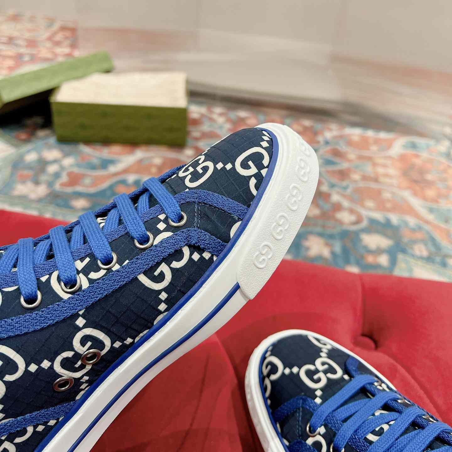 Gucci Tennis 1977 High-top Sneaker(upon uk size) - PerfectKickZ