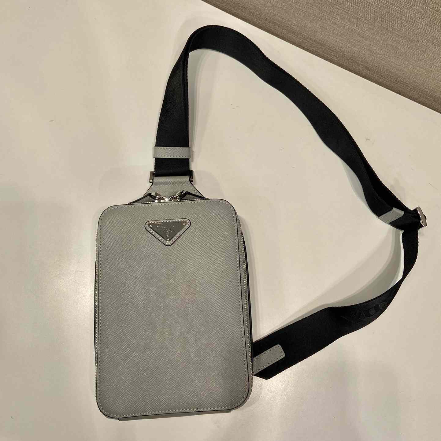 Prada Brique Saffiano Leather Bag - PerfectKickZ