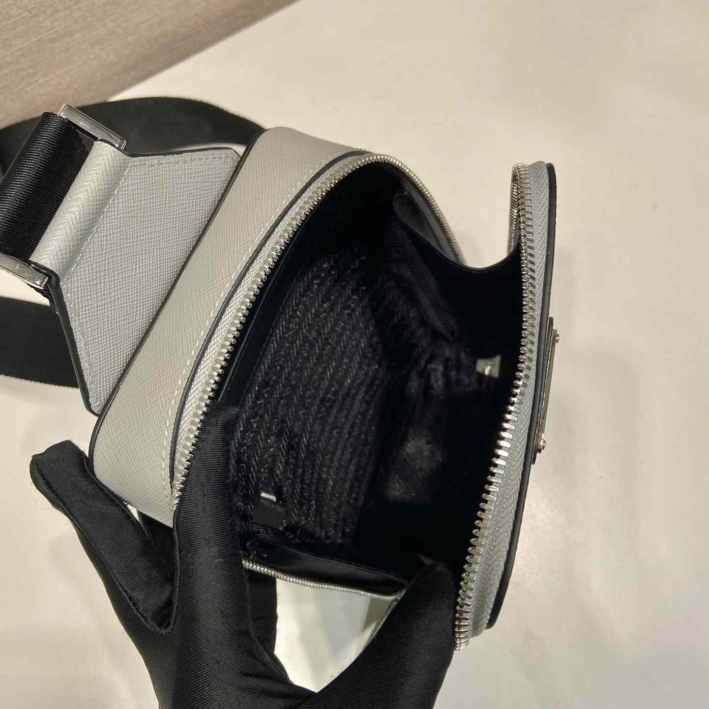 Prada Brique Saffiano Leather Bag - PerfectKickZ