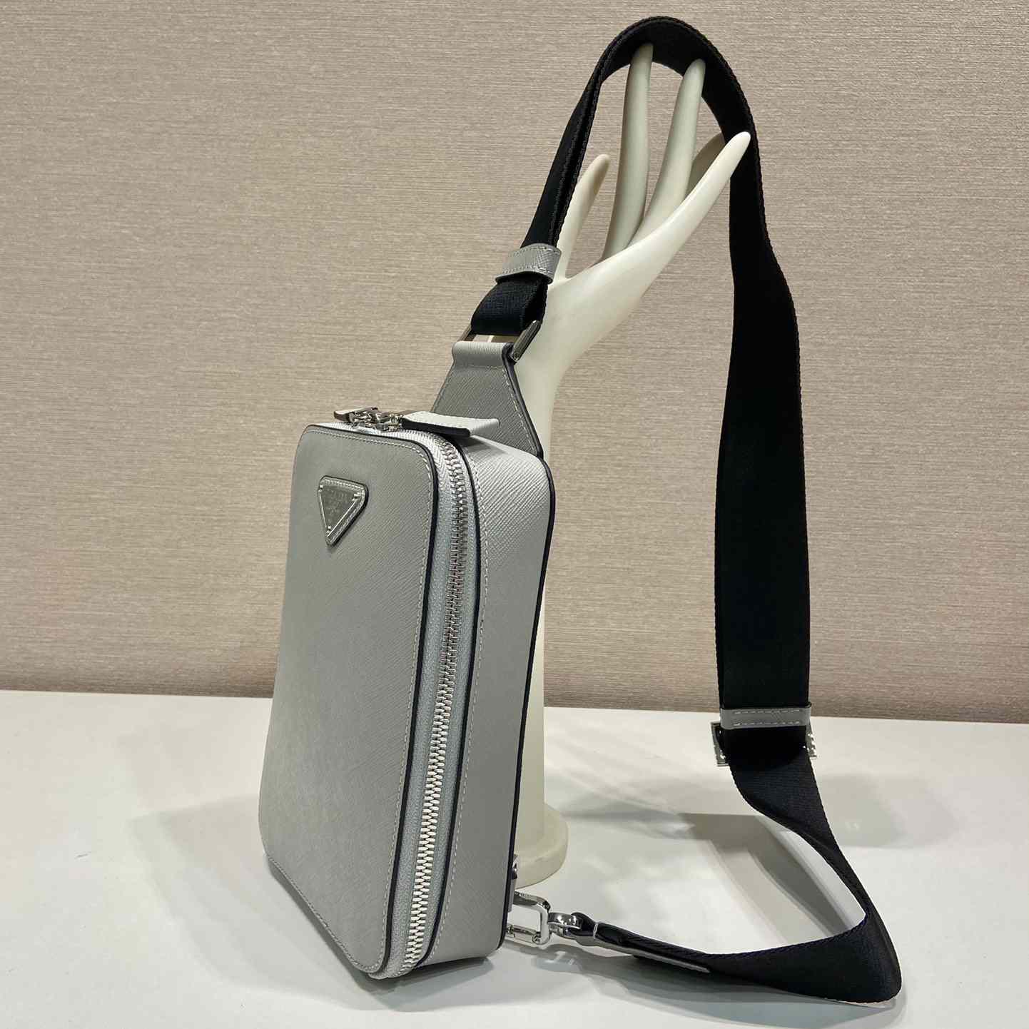 Prada Brique Saffiano Leather Bag - PerfectKickZ
