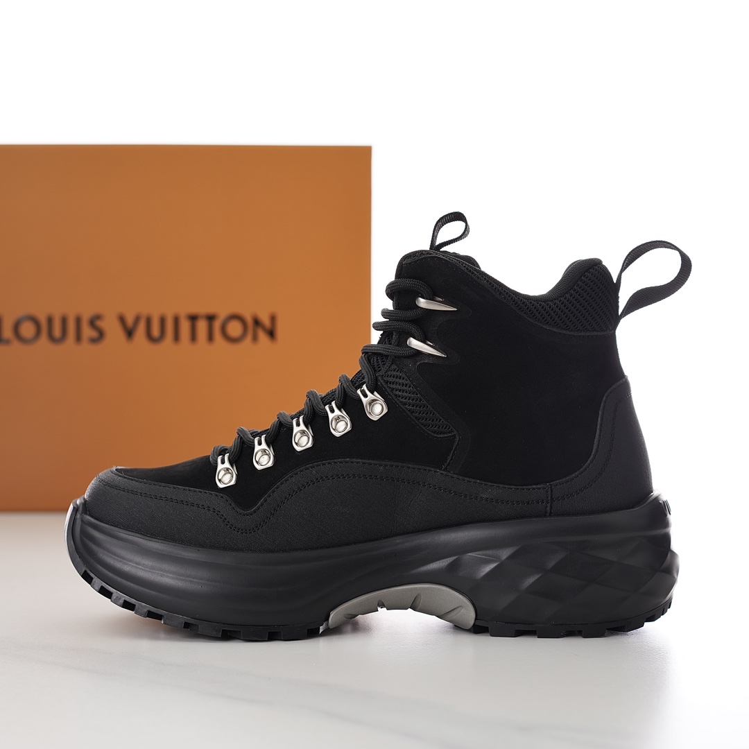 Louis Vuitton LV Discovery Ankle Boot   - PerfectKickZ