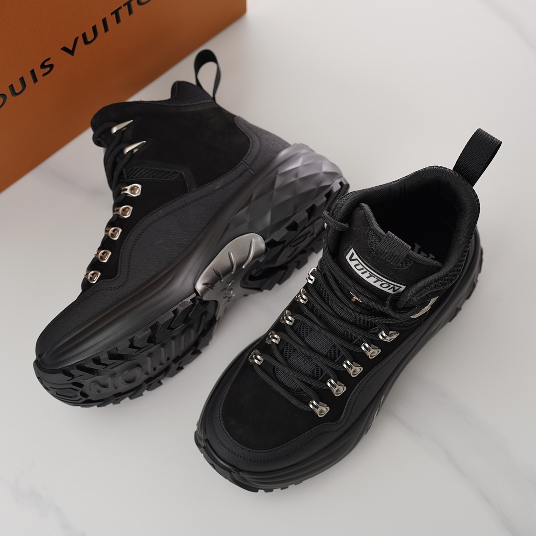 Louis Vuitton LV Discovery Ankle Boot   - PerfectKickZ