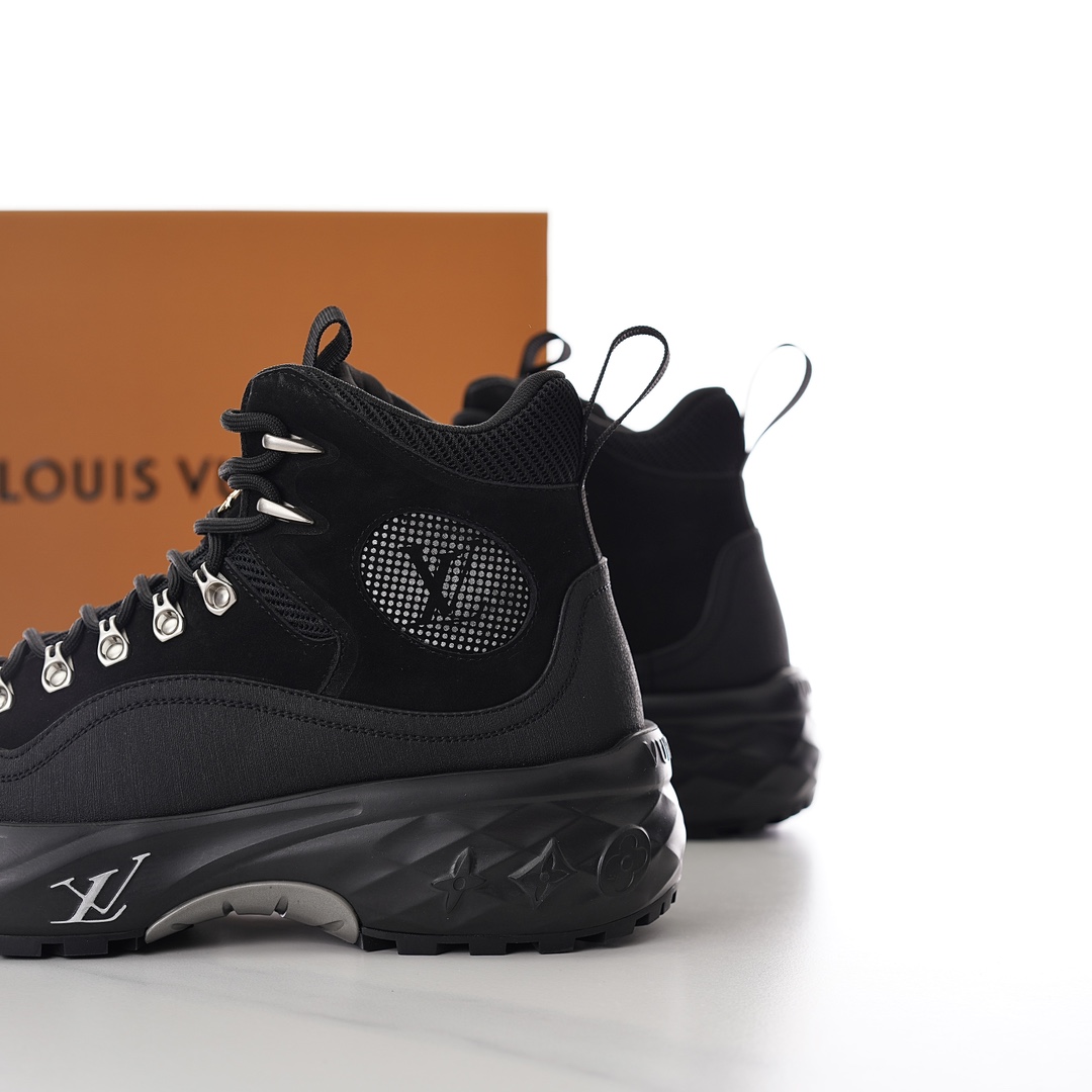 Louis Vuitton LV Discovery Ankle Boot   - PerfectKickZ