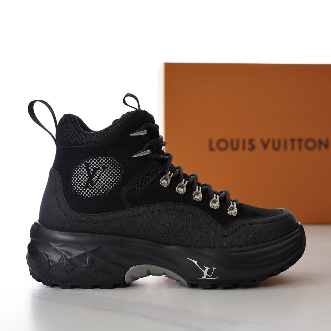 Louis Vuitton LV Discovery Ankle Boot   - PerfectKickZ