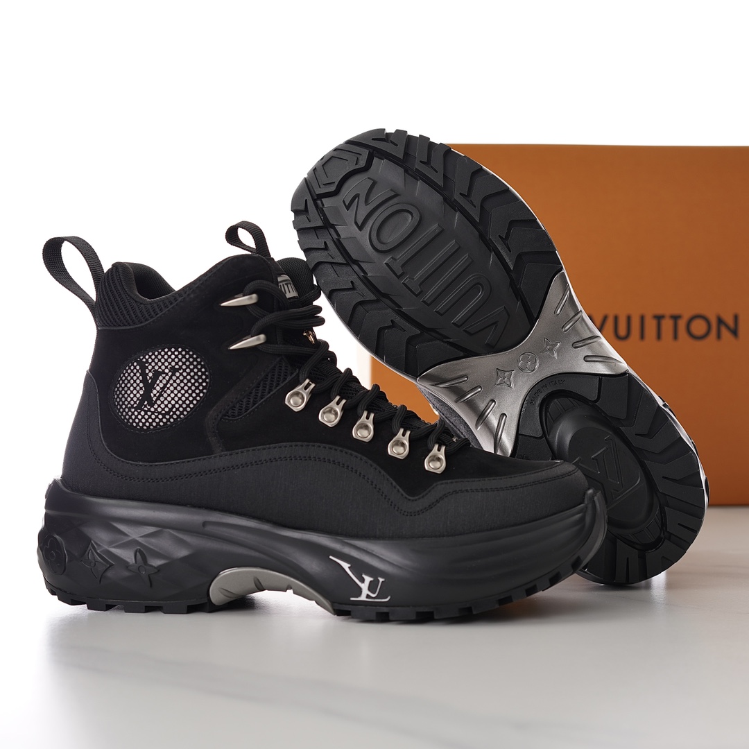 Louis Vuitton LV Discovery Ankle Boot   - PerfectKickZ