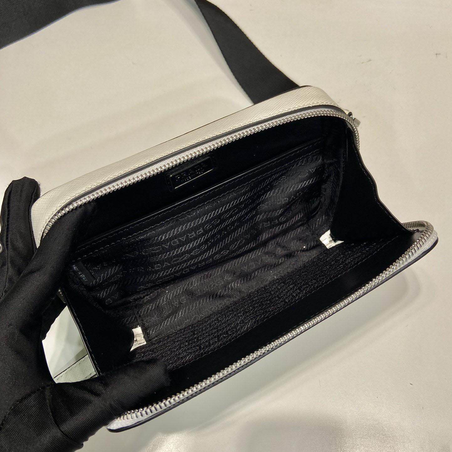 Prada Brique Saffiano Leather Bag - 