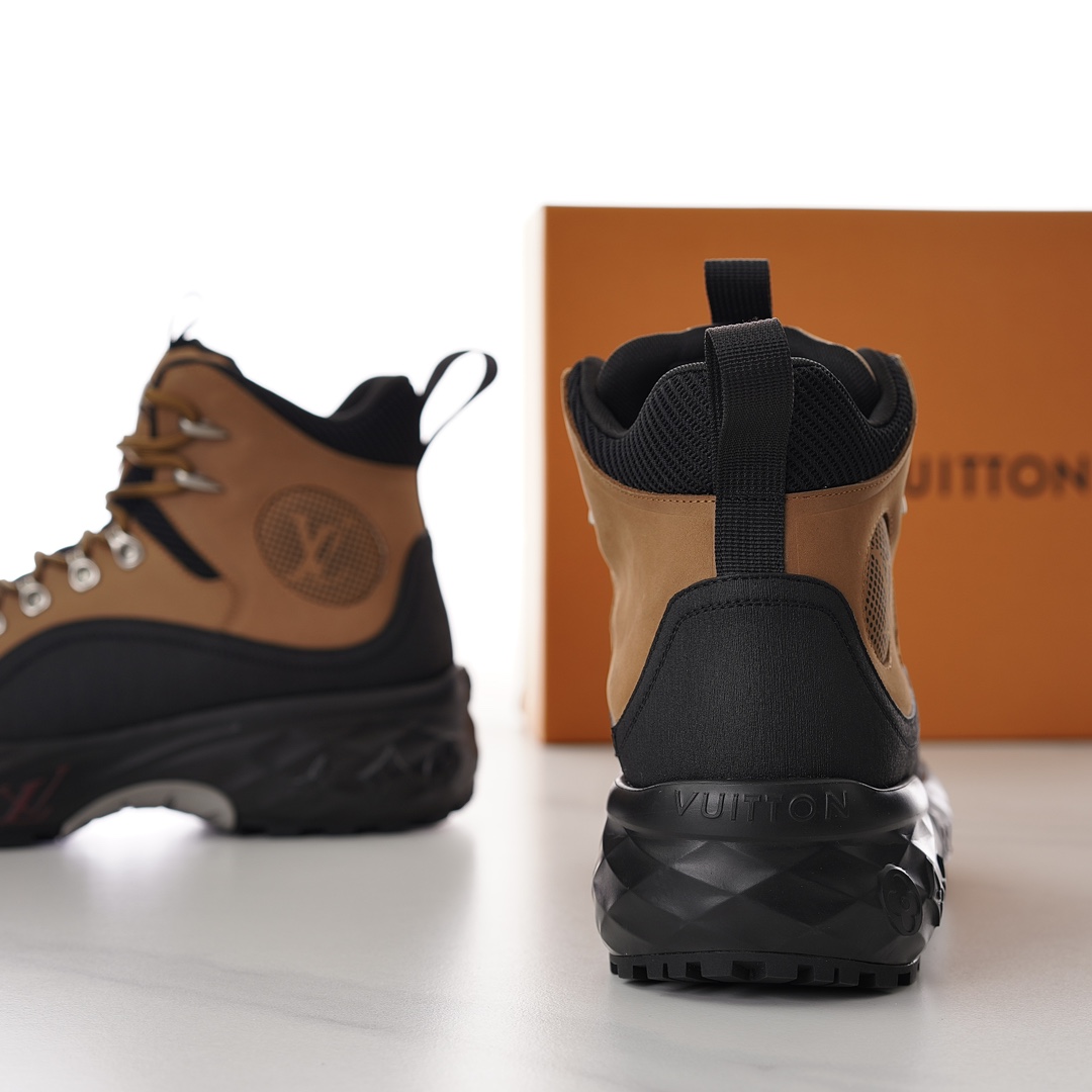 Louis Vuitton LV Discovery Ankle Boot   - PerfectKickZ