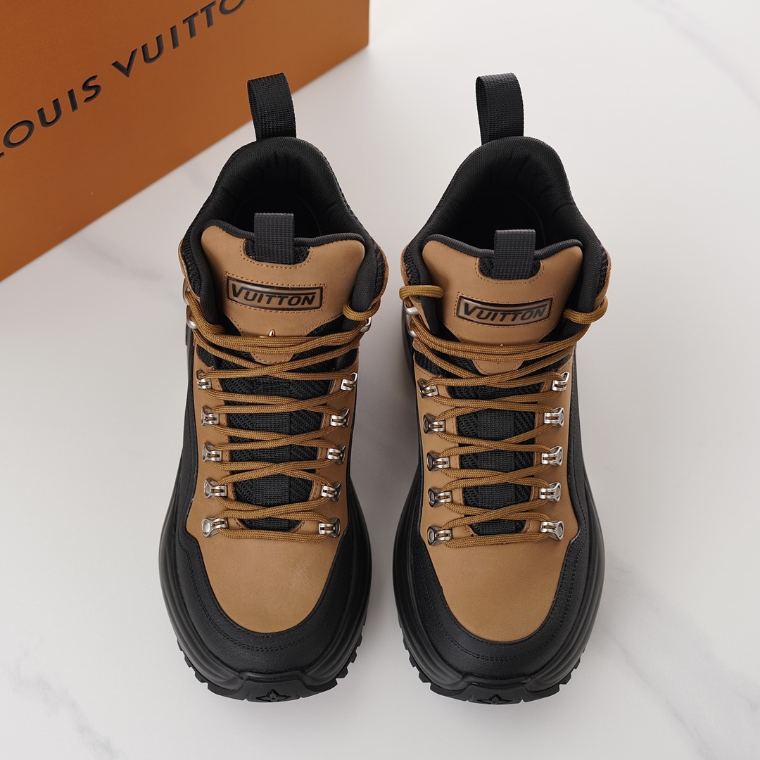 Louis Vuitton LV Discovery Ankle Boot   - PerfectKickZ