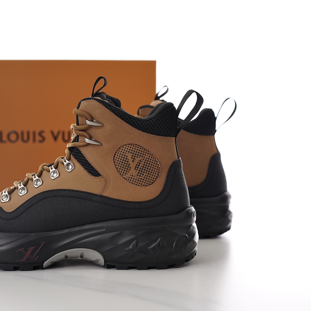 Louis Vuitton LV Discovery Ankle Boot   - PerfectKickZ