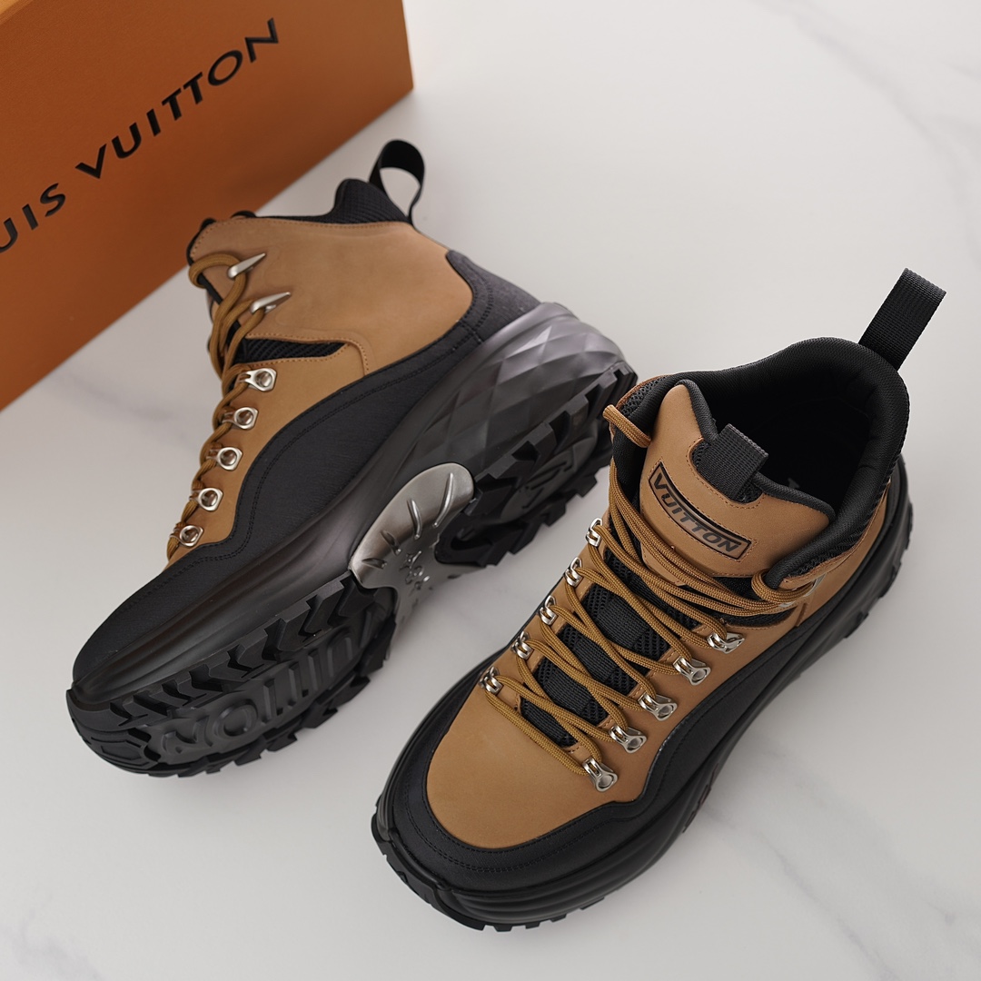 Louis Vuitton LV Discovery Ankle Boot   - PerfectKickZ