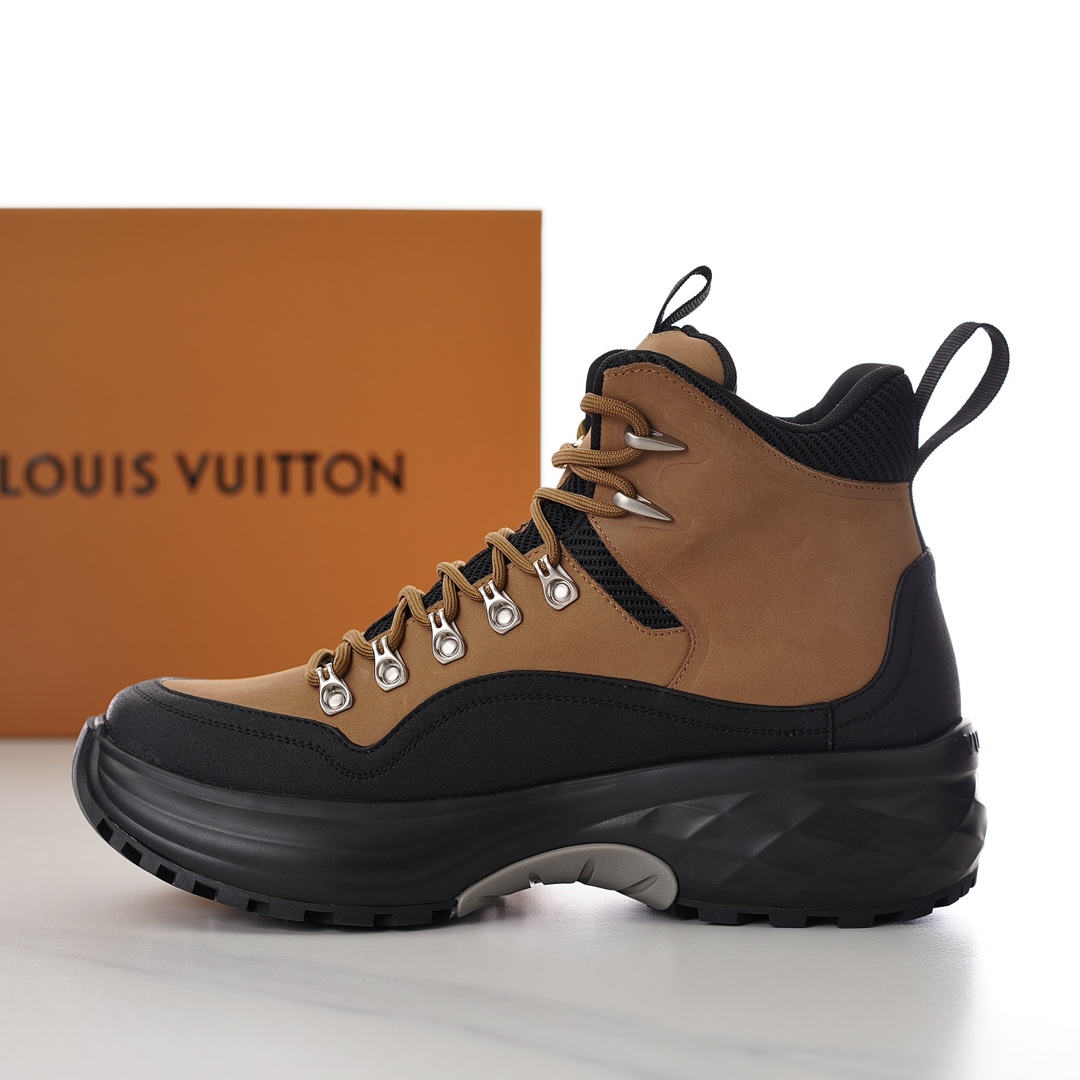 Louis Vuitton LV Discovery Ankle Boot   - PerfectKickZ