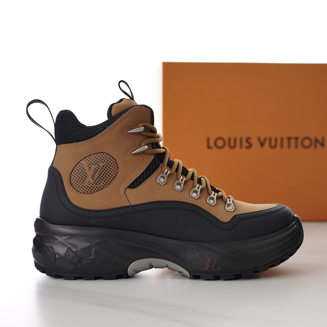 Louis Vuitton LV Discovery Ankle Boot   - PerfectKickZ