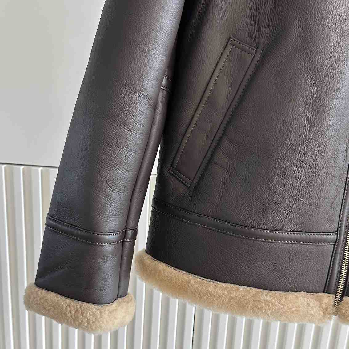 Moschino 'Hug Me' Leather Jacket - PerfectKickZ
